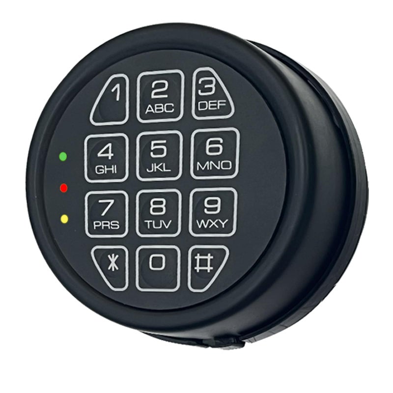 La Macaza Electronic Safe Lock Replacement Keypad with Solenoid Lock  Gun Safe Lock with Programmable Electronic Keypad  Lock Fits High Security Safe Box and Security Cabinet - Image 1